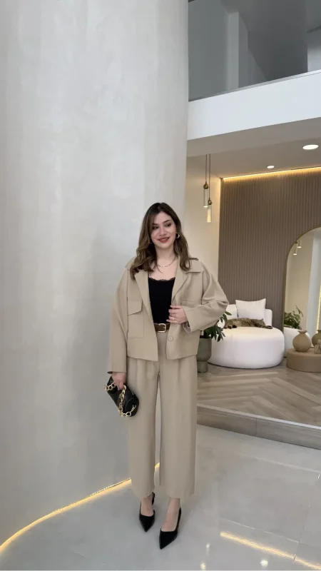 طقم  جكيت مع بنطلون